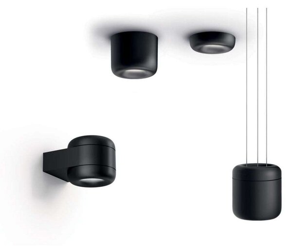 Applique da parete Serien Lighting, dimmerabile, Nero, Soggiorno, Alluminio