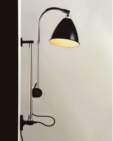 Applique Bestlite BL5, Ø 16 cm, nero/ottone/bianco - Gubi