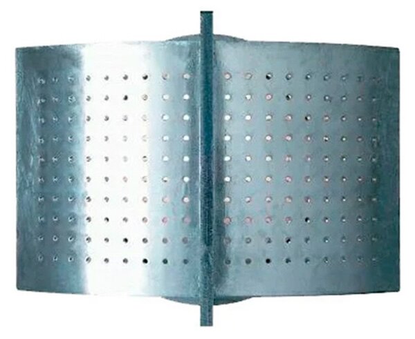Applique da parete CPH Lighting, Metallizzato, Terrazza, Metallo