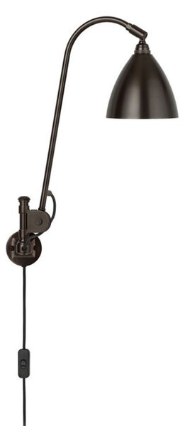 Applique Bestlite BL6, Ø 16 cm, nero/ottone - Gubi