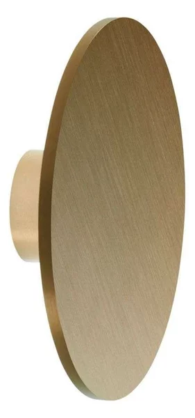 Applique da parete LIGHT-POINT, dimmerabile, Dorato / Ottone, Soggiorno, Alluminio