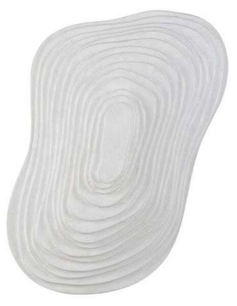 Applique da parete Forestier, Nebulis, dimmerabile, Bianco, Soggiorno, Tessuto / Tessile, Design