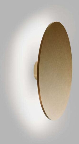 Applique da parete LIGHT-POINT, dimmerabile, Dorato / Ottone, Soggiorno, Alluminio