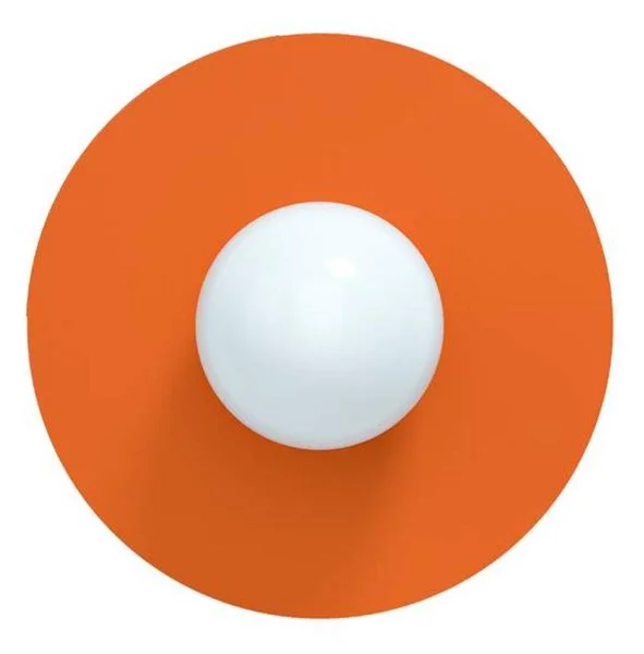 Applique da parete Swedish Ninja, Arancione, Soggiorno, Metallo