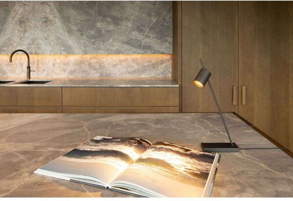 Lampade da tavolo Trizo21, Metallizzato, Studio / Ufficio, Ottone