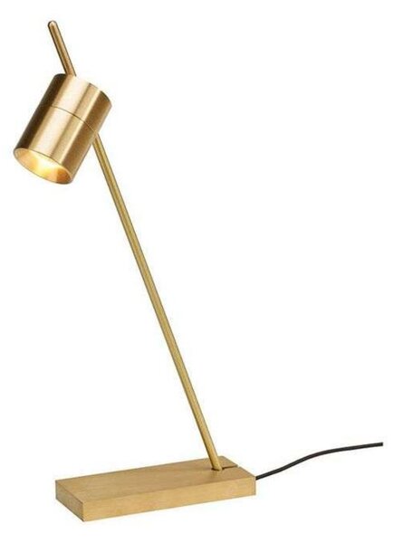 Lampade da tavolo Trizo21, Dorato / Ottone, Studio / Ufficio, Ottone
