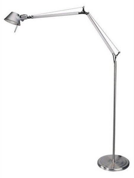 Lampada da terra Artemide, Metallizzato, Soggiorno, Alluminio, Design