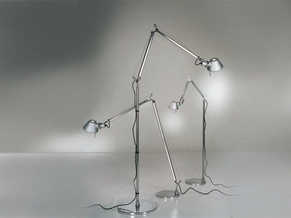 Lampada da terra Artemide, Metallizzato, Soggiorno, Alluminio, Design