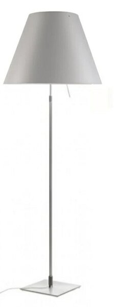 Lampada da terra Luceplan, dimmerabile, Bianco, Soggiorno, Alluminio