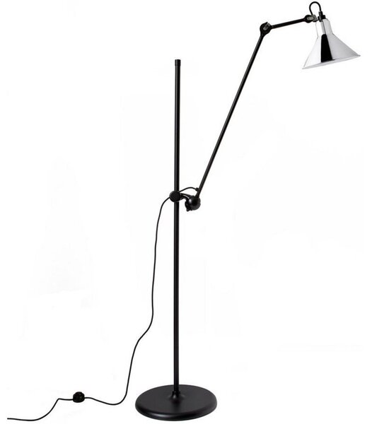 Lampada da terra Lampe Gras, Metallizzato, Soggiorno, Metallo
