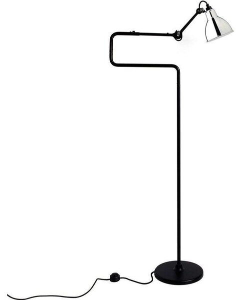 Lampada da terra Lampe Gras, Metallizzato, Soggiorno, Metallo