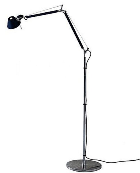 Lampada da terra Artemide, Nero, Soggiorno, Alluminio