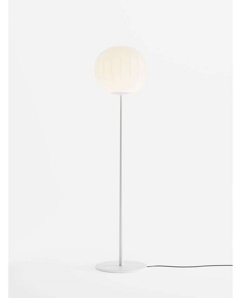 Lampada da terra Luceplan, dimmerabile, Bianco, Soggiorno, Vetro
