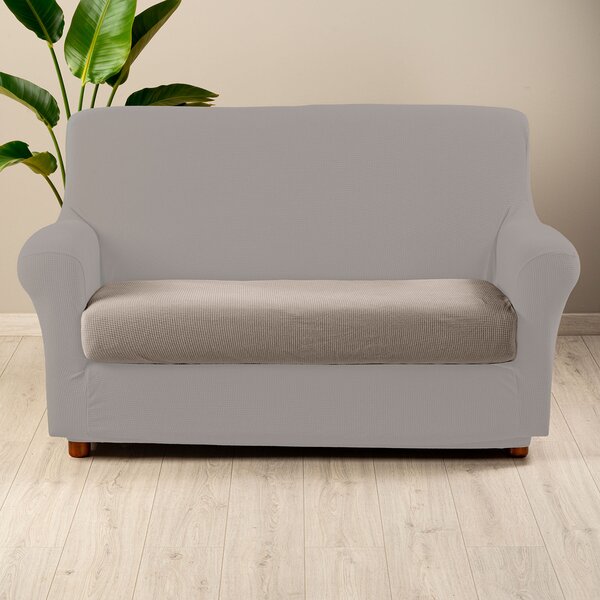 Copricuscino 2 POSTI Textile SILVER Cotone Caleffi
