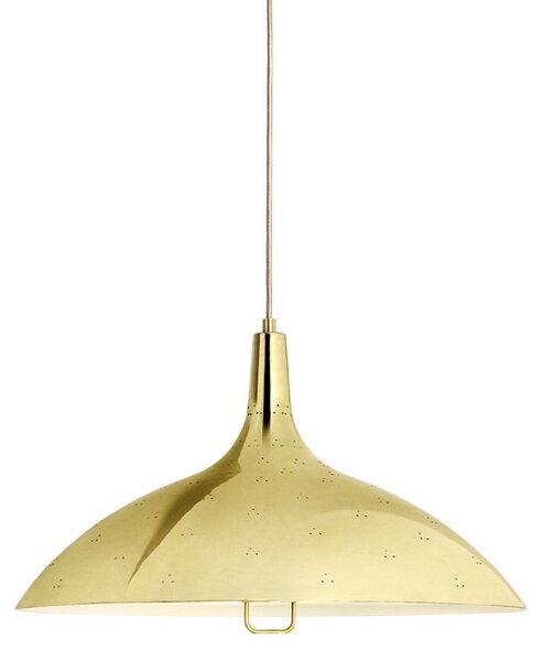 Lampada a sospensione GUBI, Dorato / Ottone, Soggiorno, Metallo