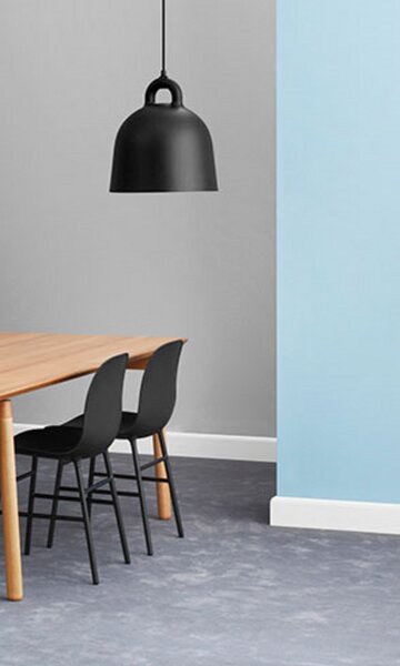 Lampada a sospensione Normann Copenhagen, Nero, Soggiorno, Alluminio