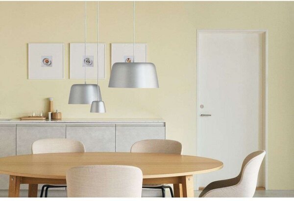 Lampada a sospensione Normann Copenhagen, Metallizzato, Soggiorno, Alluminio