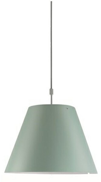 Lampada a sospensione Luceplan, Verde, Sala da pranzo, Alluminio