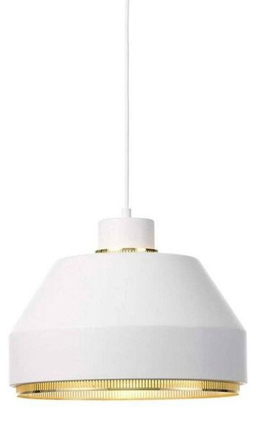 Lampada a sospensione Artek, Bianco, Sala da pranzo, Metallo