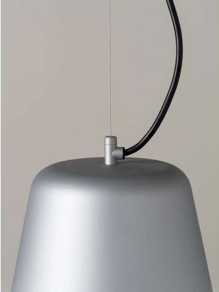 Lampada a sospensione Santa & Cole, dimmerabile, Grigio, Soggiorno, Alluminio