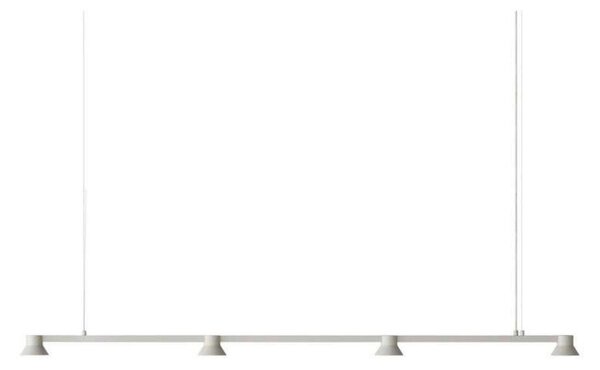 Lampada a sospensione Normann Copenhagen, dimmerabile, Grigio, Sala da pranzo, Alluminio