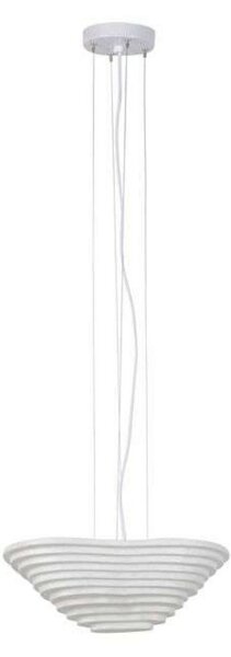 Lampada a sospensione Forestier, Nebulis, dimmerabile, Bianco, Soggiorno, Tessuto / Tessile, Design