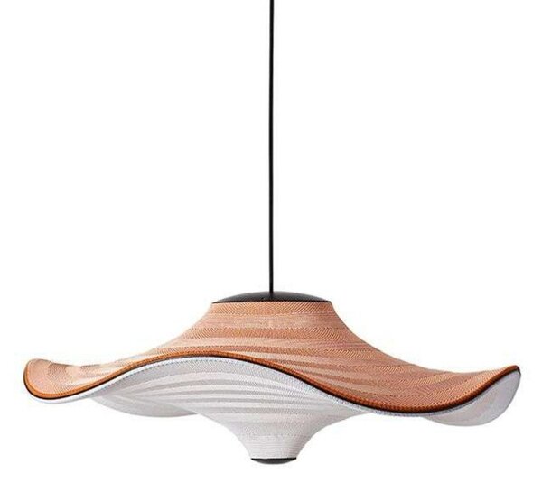 Lampada a sospensione Made By Hand, Rosso, Camera da letto, Tessuto / Tessile