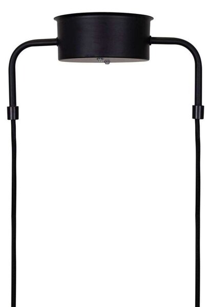 Lampada a sospensione Globen Lighting, CURVE 5, dimmerabile, Nero, Cucina, Metallo, Vintage