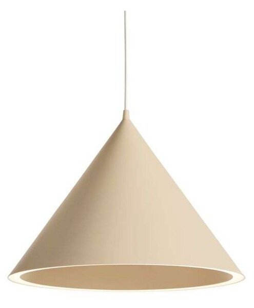 Lampada a sospensione Woud, Beige, Sala da pranzo, Alluminio