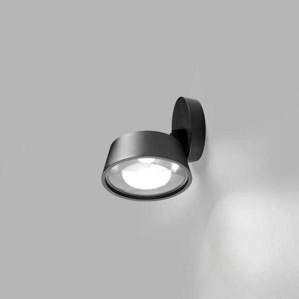Plafoniera LIGHT-POINT, Nero, Soggiorno, Alluminio