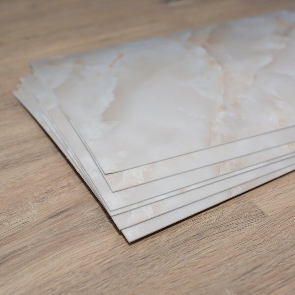 Set di 6 adesivi murali 60x30 cm Breccia Oniciata - SP TREND