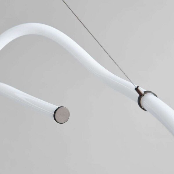 Lampadari 101 COPENHAGEN, dimmerabile, Metallizzato, Soggiorno, Alluminio