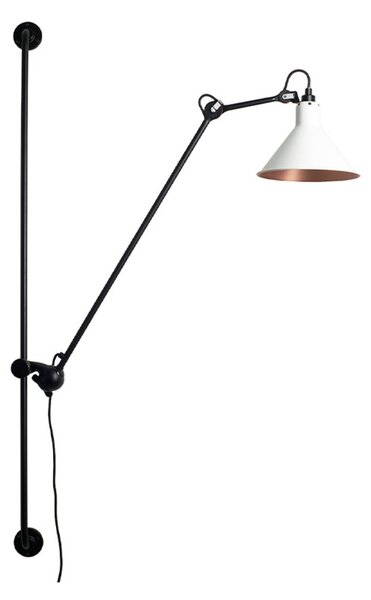 Applique da parete Lampe Gras, Nero, Soggiorno, Metallo, Industriale