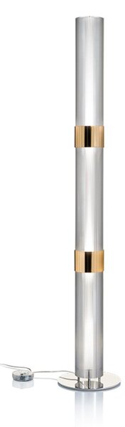 Lampada da terra Slamp, Trasparente, Soggiorno, Plastica
