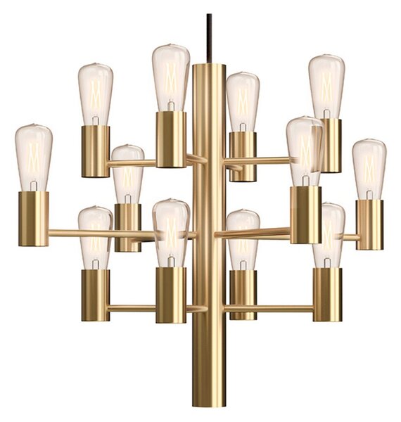 Lampadari Herstal, Dorato / Ottone, Sala da pranzo, Metallo