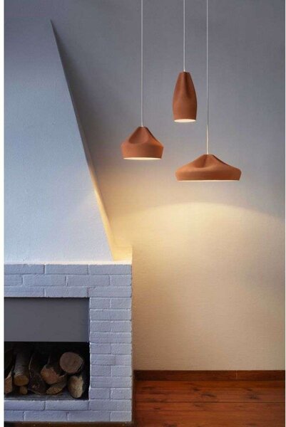 Lampada a sospensione MARSET, Verde, Sala da pranzo, Ceramica