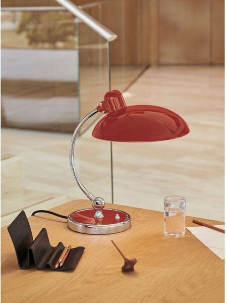 Lampade da tavolo FRITZ HANSEN, Rosso, Soggiorno, Metallo, Vintage
