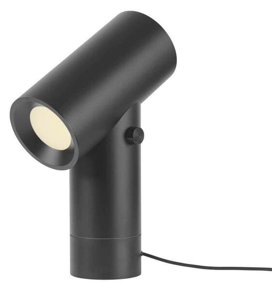 Lampade da tavolo Muuto, Nero, Camera da letto, Alluminio