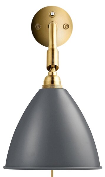 Applique da parete GUBI, Bestlite BL7, Grigio, Soggiorno, Metallo, Design
