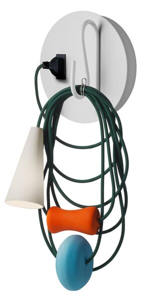 Applique da parete Foscarini, Filo, Multicolore, Soggiorno, Metallo, Design
