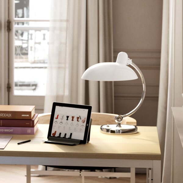 Lampade da tavolo FRITZ HANSEN, Kaiser Idell 6631-T Luxus, Bianco, Soggiorno, Metallo, Design