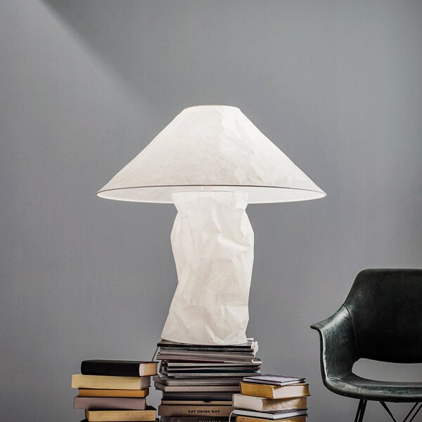 Lampade da tavolo Ingo Maurer, Lampampe, Bianco, Soggiorno, Carta / Cartone, Design