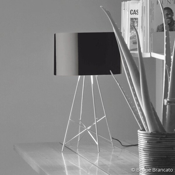 Lampade da tavolo FLOS, RAY, dimmerabile, Nero, Soggiorno, Metallo, Design