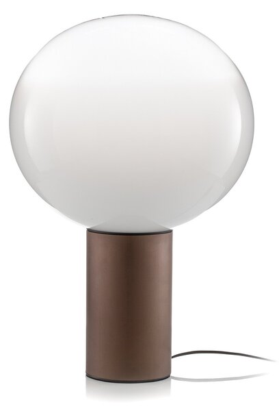 Lampade da tavolo Artemide, Laguna 37, dimmerabile, Bronzo / Ottone anticato, Soggiorno, Vetro, Design