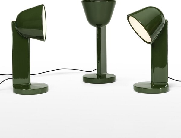 Lampade da tavolo FLOS, Céramique Down, dimmerabile, Verde, Soggiorno, Ceramica, Design
