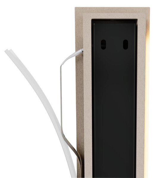 Applique da parete in cemento 40cm per Strisce LED Bidirezionale