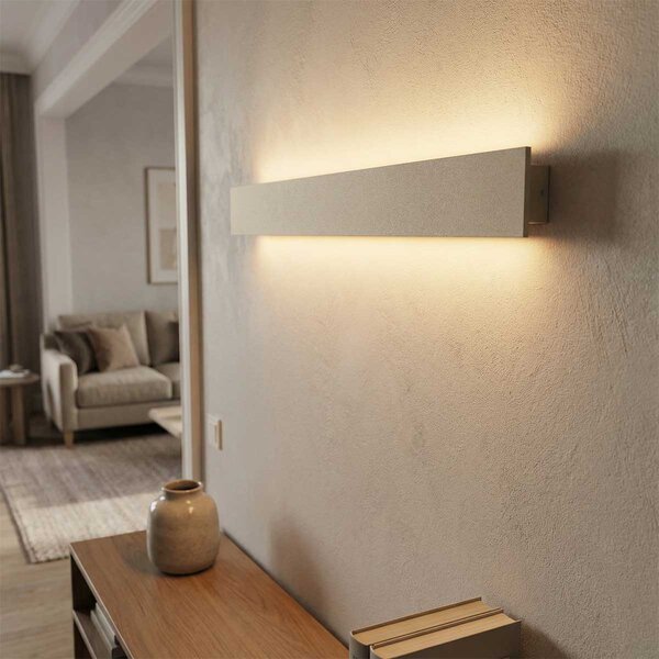 Applique da parete in cemento 90cm per Strisce LED Bidirezionale
