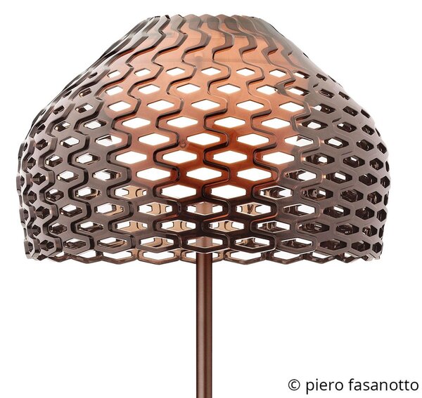 Lampada da terra FLOS, Tatou F, dimmerabile, Marrone / Ruggine, Soggiorno, Metallo, Design
