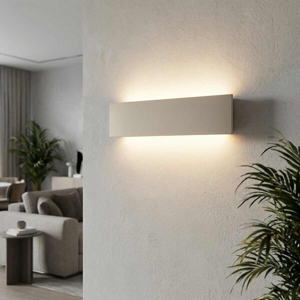 Applique da parete in cemento 40cm per Strisce LED Bidirezionale