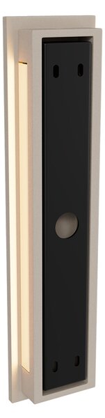 Applique da parete in cemento 40cm per Strisce LED Bidirezionale